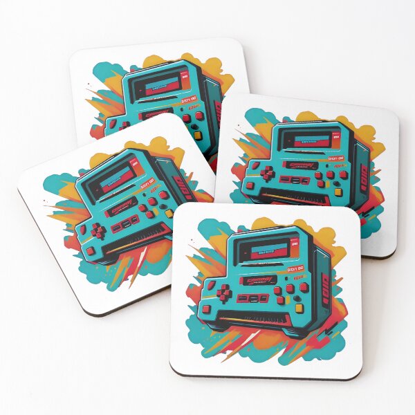Item preview, Gaming Console Box Sticker designed and sold by Design Drift.