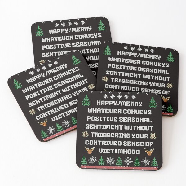 Item preview, Politically Correct Seasons Greeting designed and sold by BadAttitudeTees.