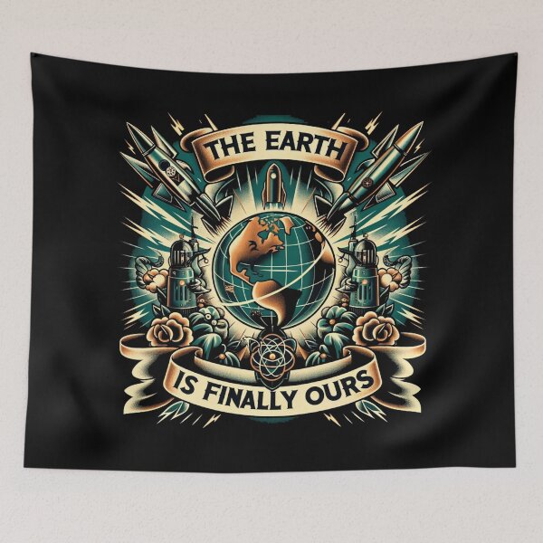 Item preview, The Earth is Finally Ours designed and sold by nautilusart.
