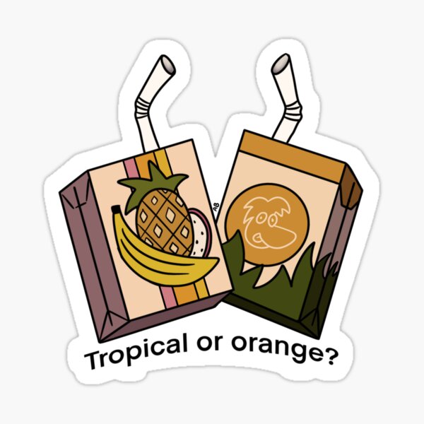 Item preview, Tropical or orange? designed and sold by goatgirl44.