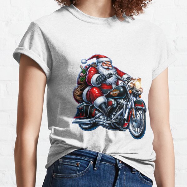 Holiday Road King: Santa's Harley-Davidson Christmas Cruise Classic T-Shirt