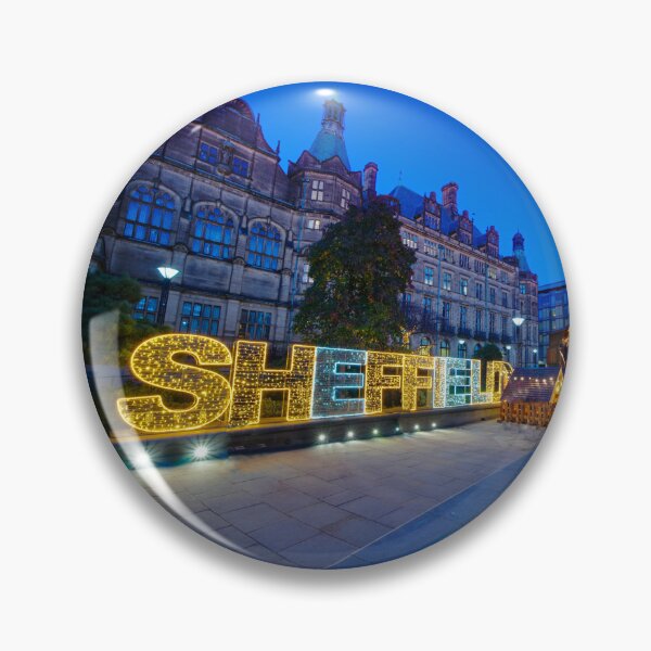 Item preview, Sheffield City at Night designed and sold by Alisonchambers2.