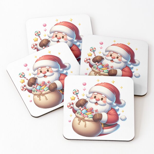 Item preview, Santa's Sweet Delights: Charming Candy Giveaway designed and sold by AIARTIST1.