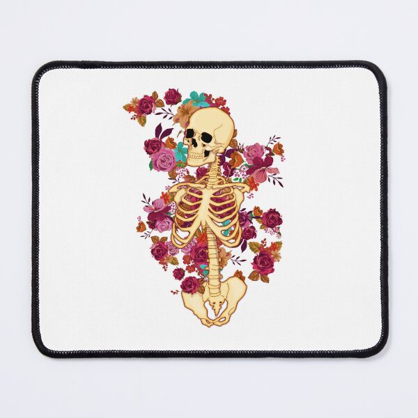 Item preview, skeleton with flowers designed and sold by Lazut.