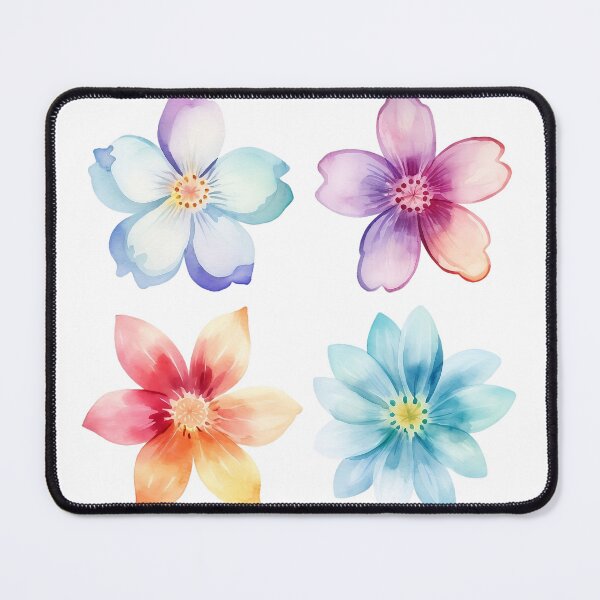 Item preview, Four beautiful watercolor flowers designed and sold by The-Art-of-D.