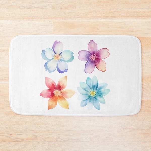 Item preview, Four beautiful watercolor flowers designed and sold by The-Art-of-D.