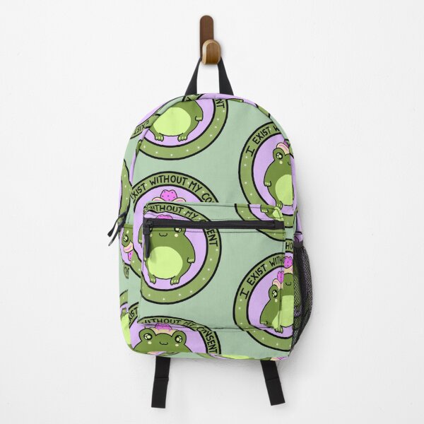Item preview, I exist without my consent frog designed and sold by Quacktails.