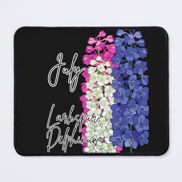 Item preview, July larkspur delphinium designed and sold by TxTaurus110.