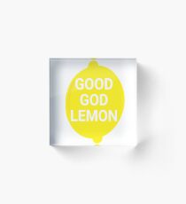 Good God Lemon - 30 Rock Quote Acrylic Block