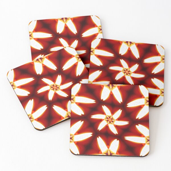 Item preview, Glowing Flower Patterns designed and sold by Patternflower.