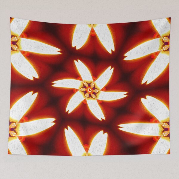 Item preview, Glowing Flower Patterns designed and sold by Patternflower.