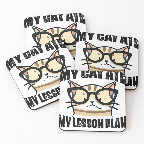 Item preview, My Cat Ate My Lesson Plan designed and sold by TheHelpingCat.
