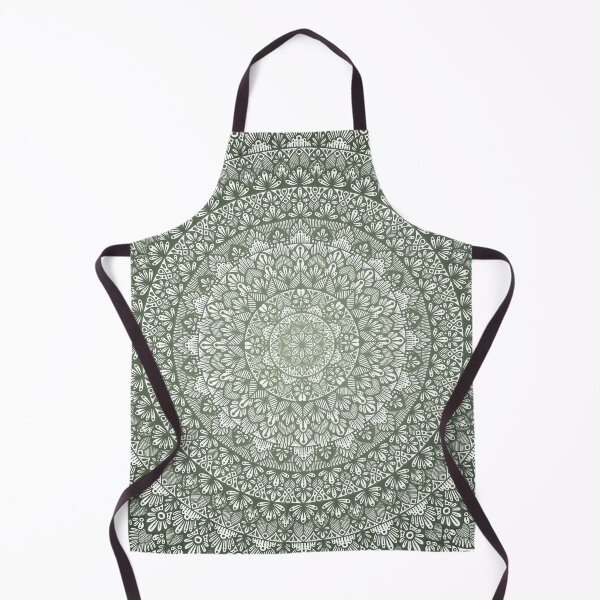 Item preview, Green Mandala Zentangle Boho Design designed and sold by mandalasbymisa.
