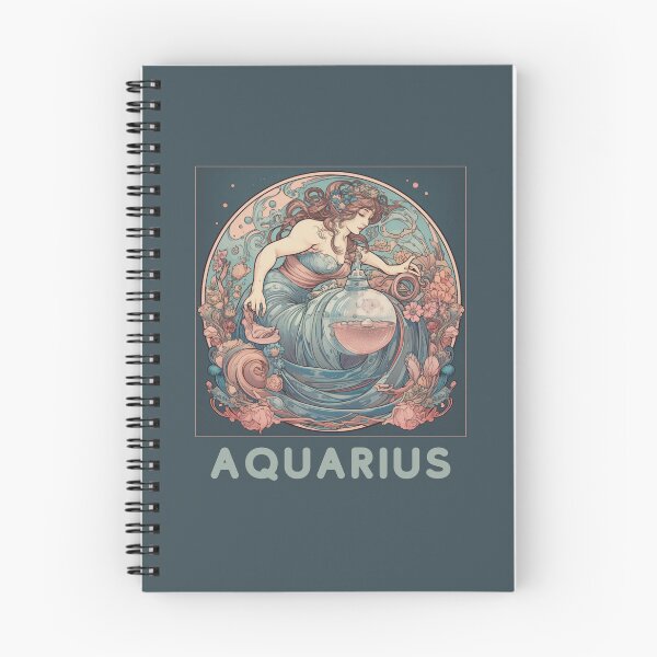 Item preview, Aquarius Zodiac- Horescope/SunSign Theme  designed and sold by CosmicNook1.
