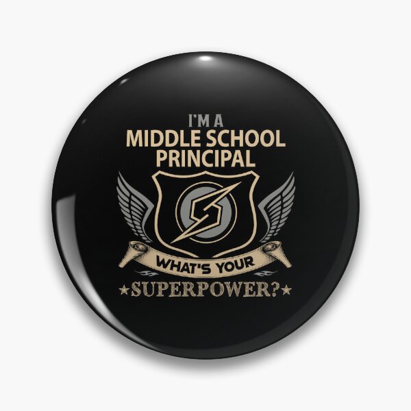 Item preview, Middle School Principal - Superpower designed and sold by analisanta.