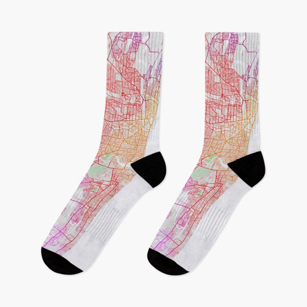 Item preview, Chennai City Map of Tamil Nadu, India - Colorful designed and sold by deMAP.