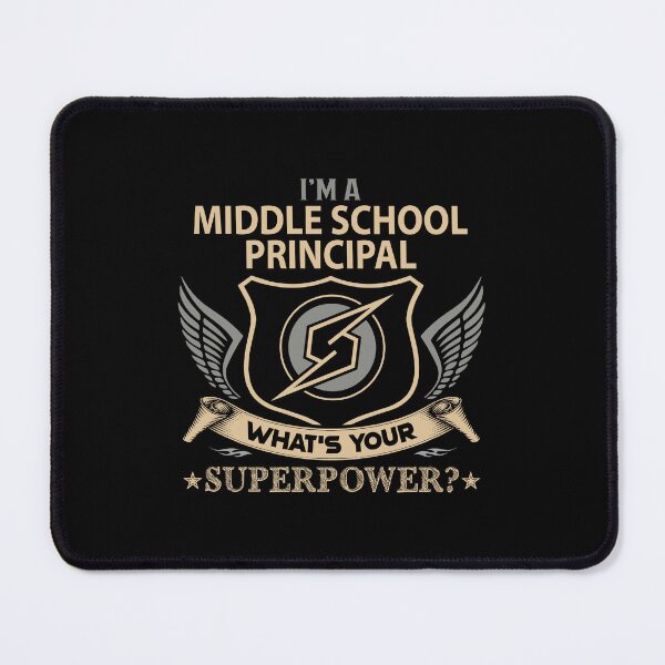 Item preview, Middle School Principal - Superpower designed and sold by analisanta.