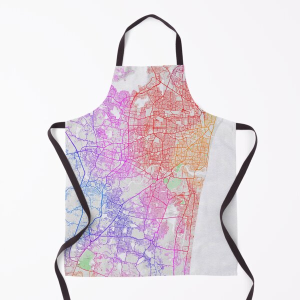 Item preview, Chennai City Map of Tamil Nadu, India - Colorful designed and sold by deMAP.