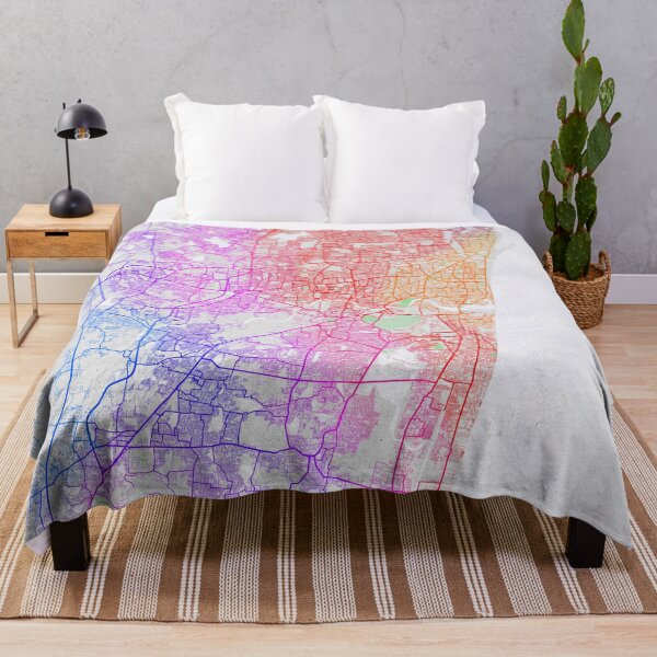 Item preview, Chennai City Map of Tamil Nadu, India - Colorful designed and sold by deMAP.