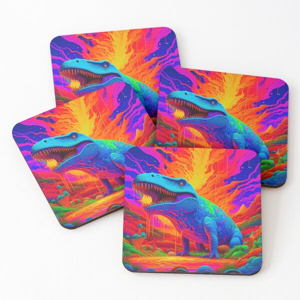 Item preview, Ancient Amalgam Mosaic Dino Portraits designed and sold by Daniel Dudgeon.