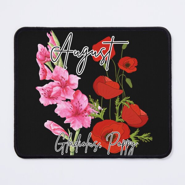 Item preview, August gladiolus poppy designed and sold by TxTaurus110.