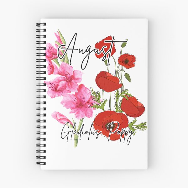Item preview, August gladiolus poppy designed and sold by TxTaurus110.