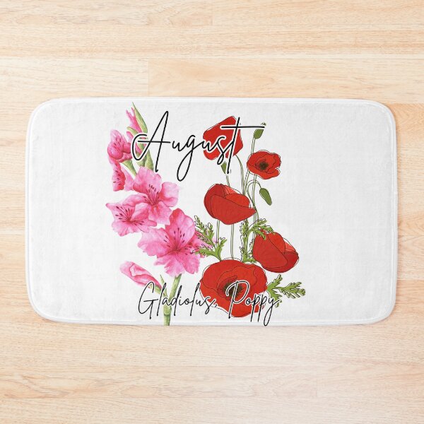 Item preview, August gladiolus poppy designed and sold by TxTaurus110.