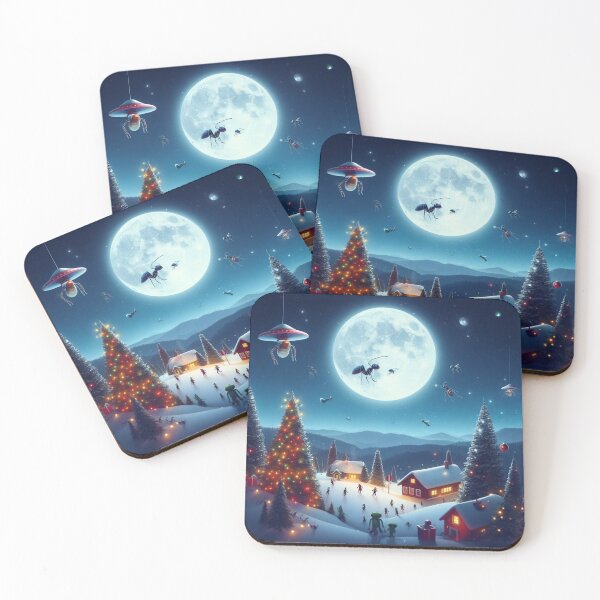 Item preview, christmas spirit and alien designed and sold by EsFeDemir.
