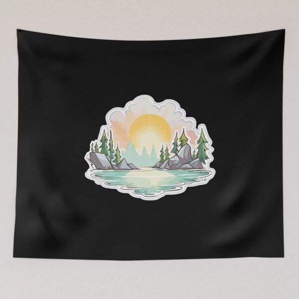 Item preview, Landscape - Illustration designed and sold by MrERNST.