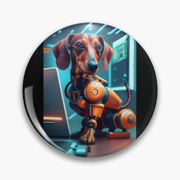 Item preview, CyberDach 1/4 designed and sold by DachshundsOnRB.
