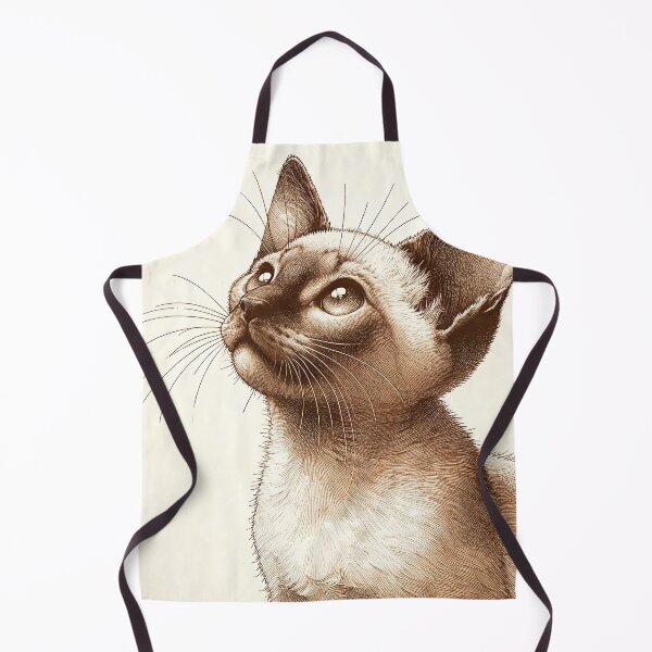 Item preview, Golden Whiskers of Inquisitive Kitten designed and sold by PictorialWhimsy.
