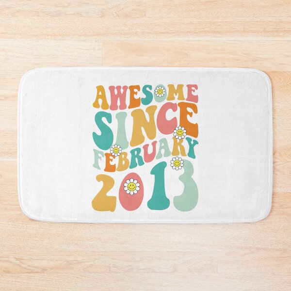 Item preview, Awesome Since February 2013 | Made In 2013 | Retro Groovy Birthday designed and sold by Christina-grich.
