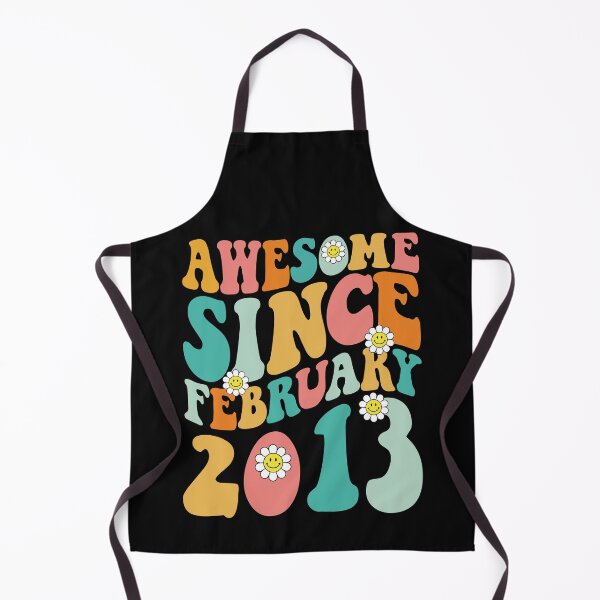 Item preview, Awesome Since February 2013 | Made In 2013 | Retro Groovy Birthday designed and sold by Christina-grich.