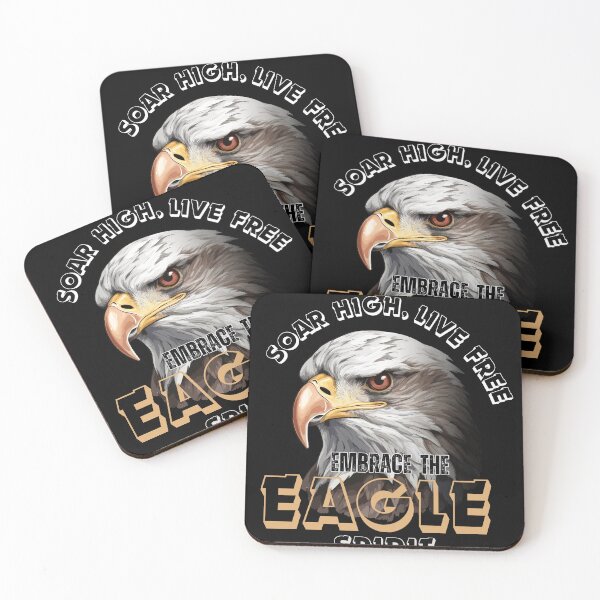 Item preview, Soar High, Live Free: Embrace the Eagle Spirit designed and sold by CasmariaOnlineShop -.