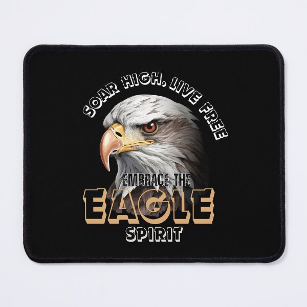 Item preview, Soar High, Live Free: Embrace the Eagle Spirit designed and sold by CasmariaOnlineShop -.