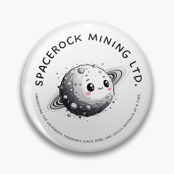 Item preview, SpaceRock Mining logo designed and sold by SpaceRockMining.