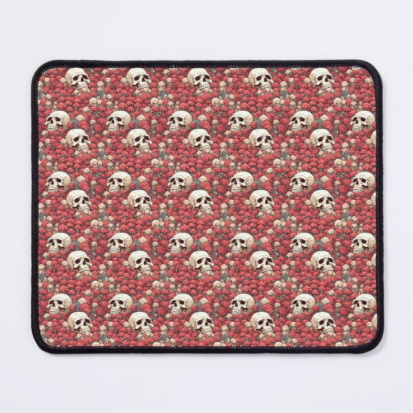 Item preview, Eternal Garden: Skulls and Toxic Blooms Pattern designed and sold by artwaves.