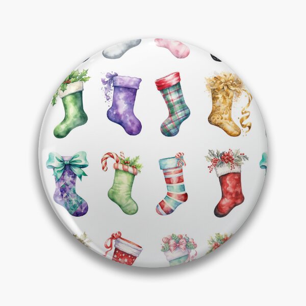 Item preview, Christmas Hanging Stocks designed and sold by SAKADesignArt.