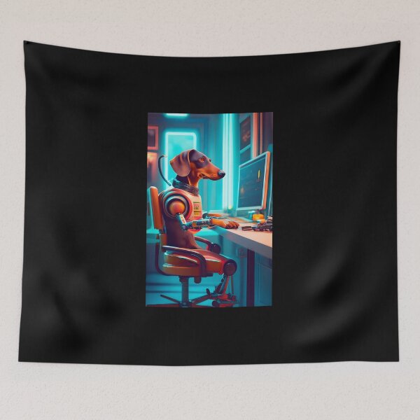 Item preview, CyberDach 3/4 designed and sold by DachshundsOnRB.