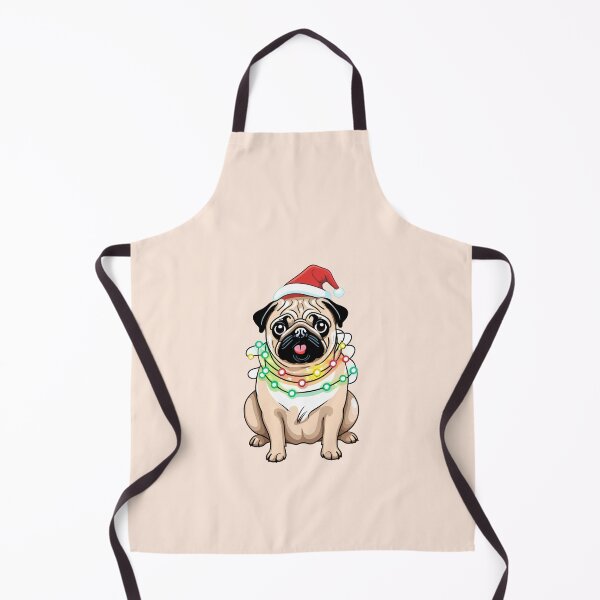 Item preview, Pug With Christmas Lights designed and sold by Itsheartshop.