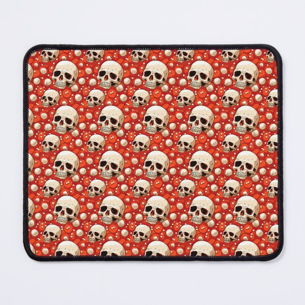 Item preview, Endless Eerie: The Skull and Orb Pattern designed and sold by artwaves.