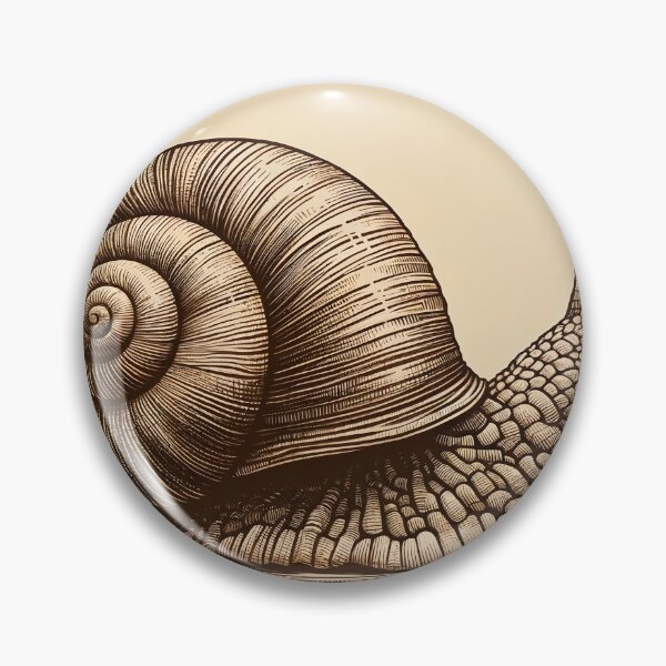 Item preview, Timeless Sepia Snail Sojourn designed and sold by PictorialWhimsy.