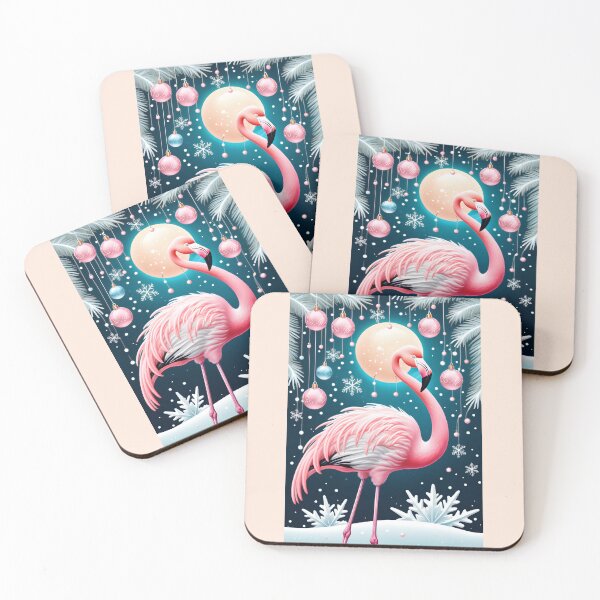 Artikelvorschau, Flamingo-Weihnachtsbeleuchtung entworfen und verkauft von Itsheartshop.