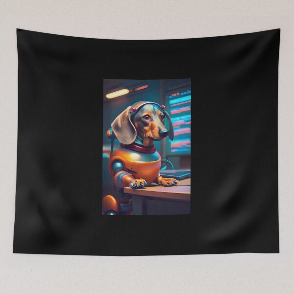 Item preview, CyberDach 4/4 designed and sold by DachshundsOnRB.