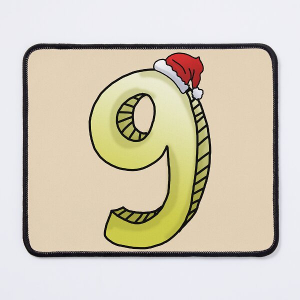 Item preview, Sunny Nine: Holiday Elation in Yellow designed and sold by EnjoYarty.