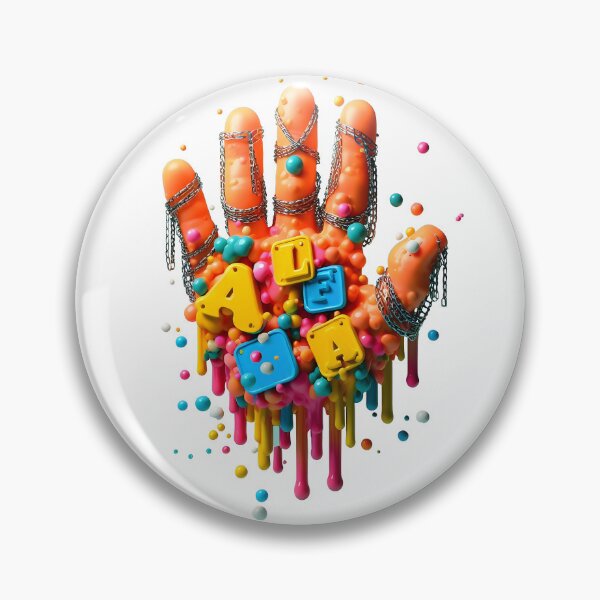 Item preview, Hand with ALFA Plaques designed and sold by Glariix.