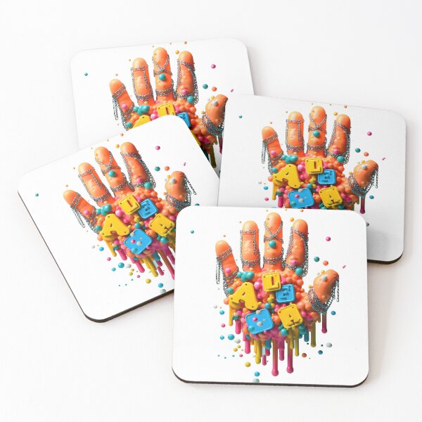 Item preview, Hand with ALFA Plaques designed and sold by Glariix.