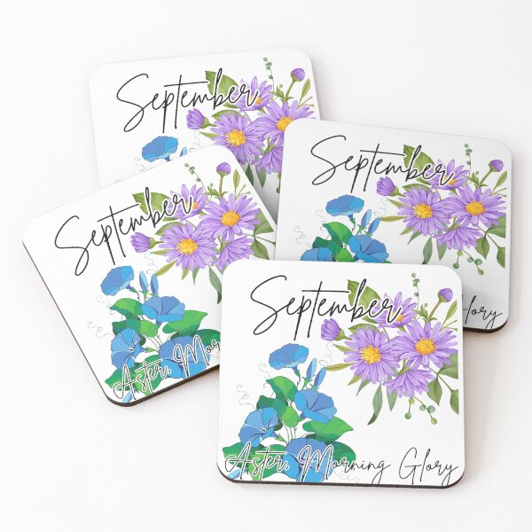 Item preview, September Aster Morning Glory designed and sold by TxTaurus110.