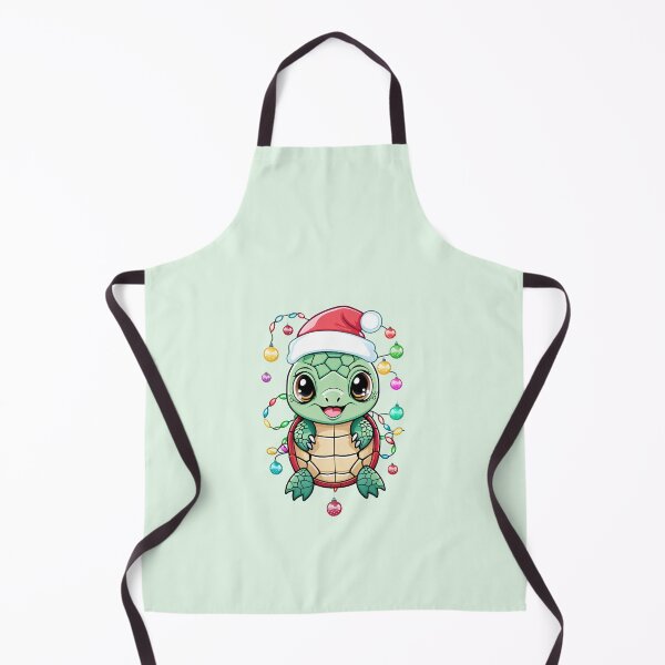 Item preview, Santa Turtle With Christmas Lights designed and sold by Itsheartshop.