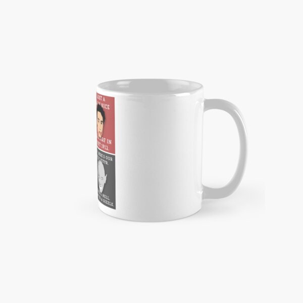 Ce que nous faisons dans le collage d'ombres Mug classique